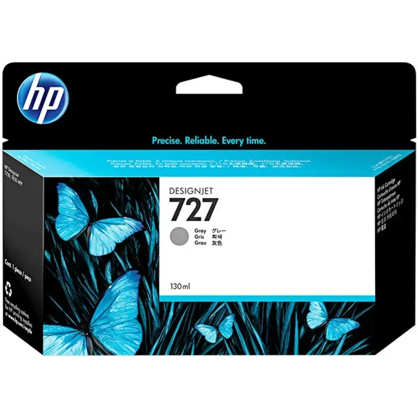 B3P24A HP 727 130-ml Gray Designjet Ink 1-0418132