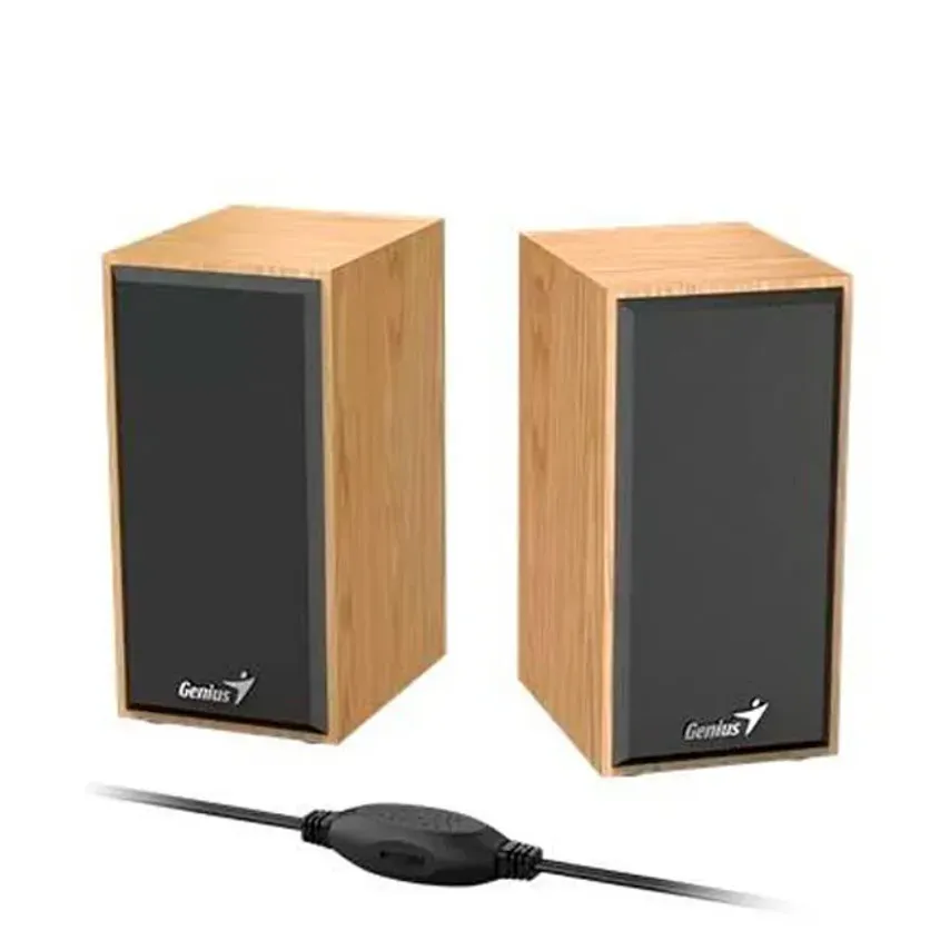 Parlante Genius Sp-hf180 6w Usb Pine Wood 1-0417589