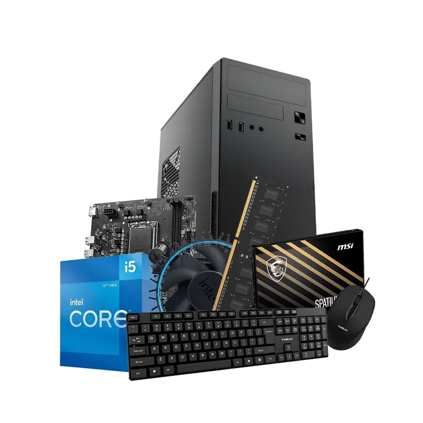 PcCombo Intel Core i5-12400 8G SSD 480Gb (MSI) Sin SO 1-0418713
