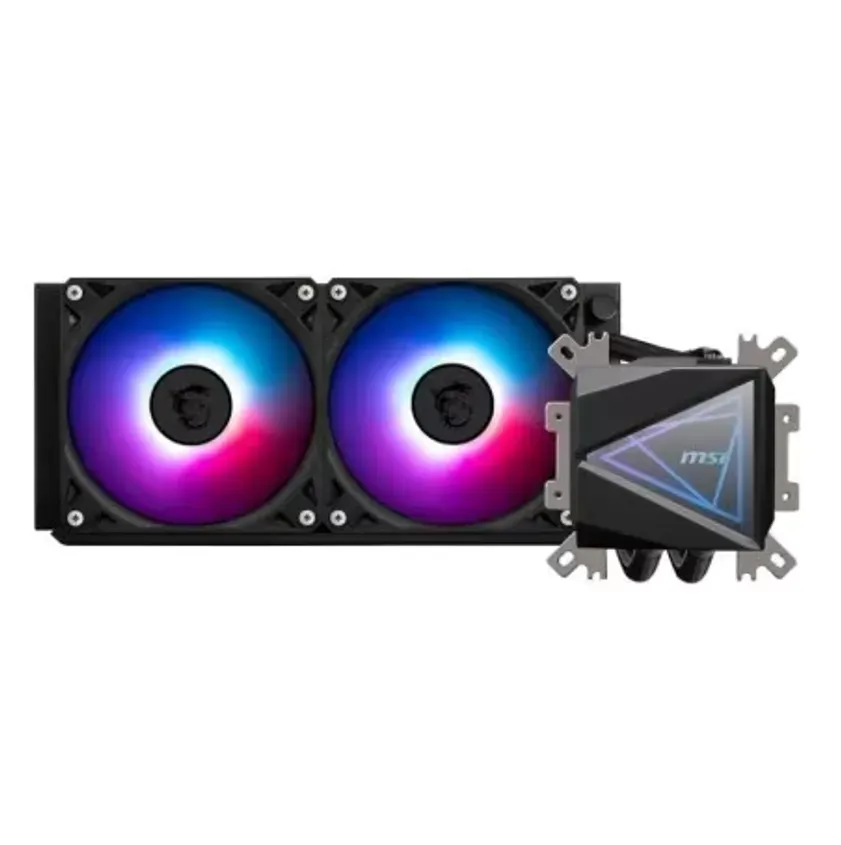 Water Cooling MSI MAG CORELIQUID I240 2x CPU Cooler 240mm Black 1-0417627