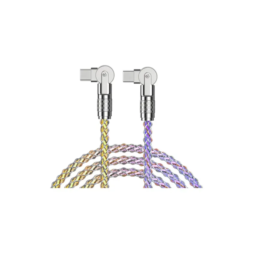 Cable Kelyx Type C a Type C con RGB 100W 1-0417780