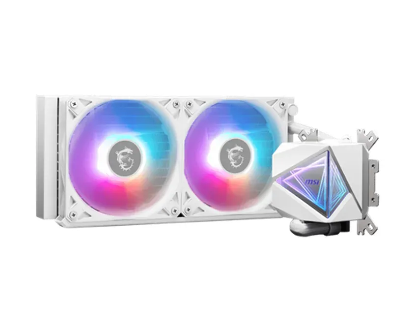 Water Cooling MSI MAG CORELIQUID I240 2x CPU Cooler 240mm White 1-0417340