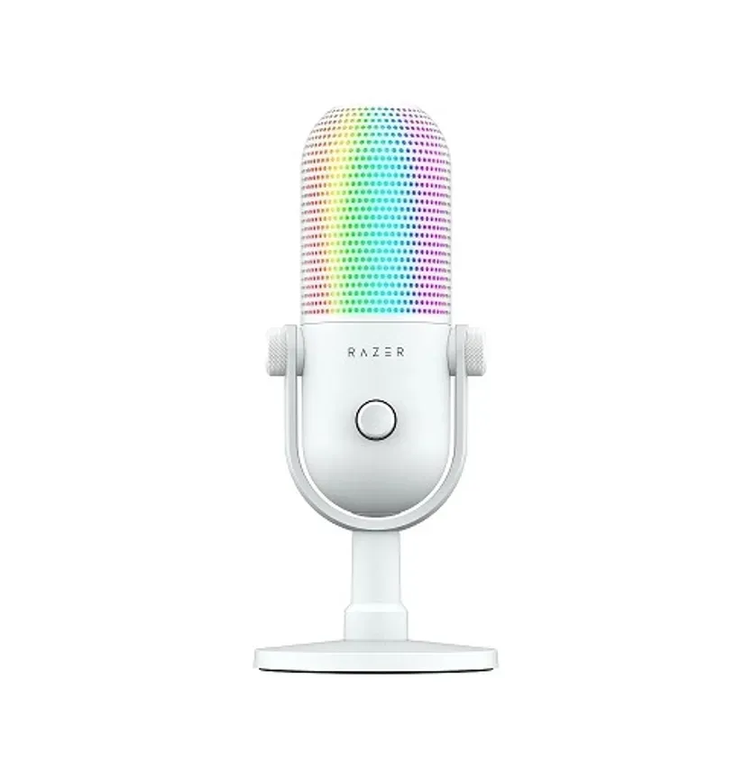 Microfono Razer Seiren V3 Chroma RGB USB White Edition 1-0416655