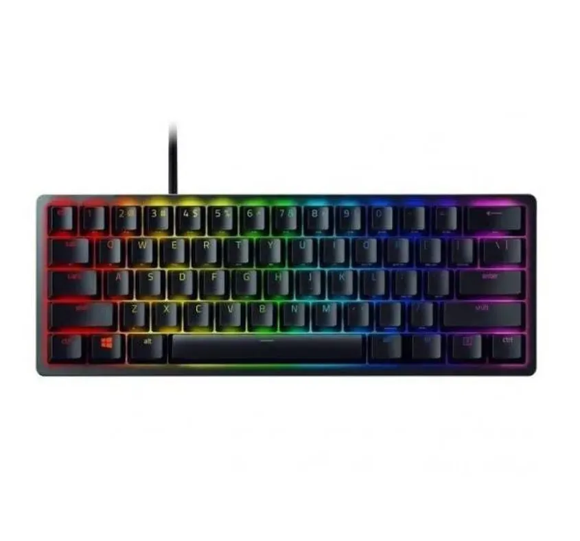 Teclado Razer Huntsman Mini 60% Optical Purple Switch Spanish Layout 1-0415571