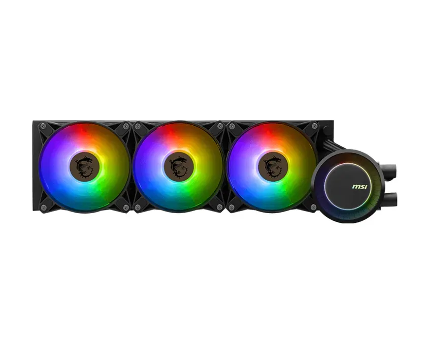 Water Cooling MSI MAG CORELIQUID E360 3x CPU Cooler 360mm Black 1-0416181