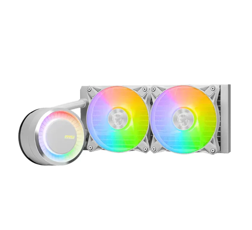 Water Cooling MSI MAG CORELIQUID E240 2x CPU Cooler 240mm White 1-0416018
