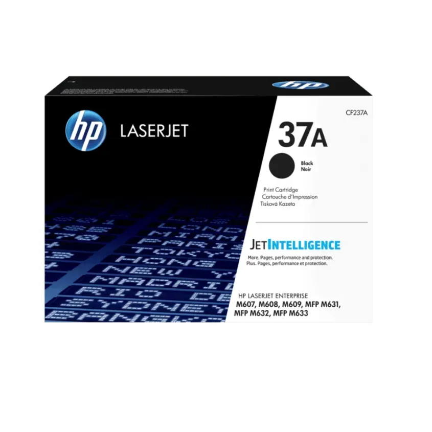 HP 37A Black Toner CF237A 1-0417687