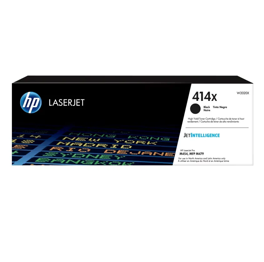 HP 414X Black Toner Cartridge W2020X 1-0417692