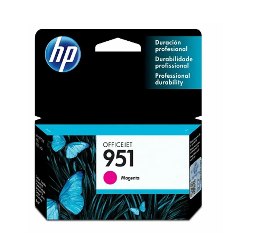 CN051AL HP 951 Magenta Officejet Ink Cartridge 1-0416071