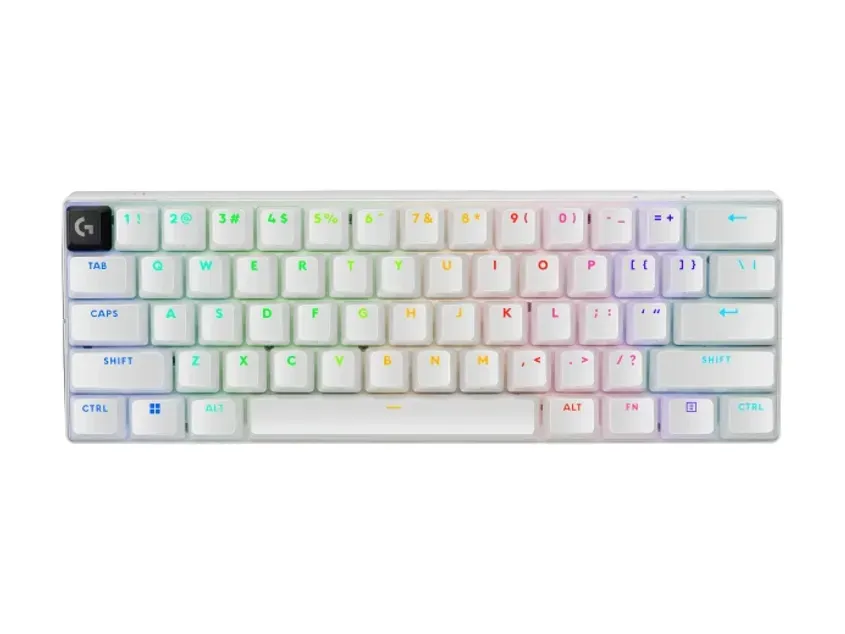 Teclado Wireless Logitech PRO X 60 White Lightspeed 920-011921 1-0416100