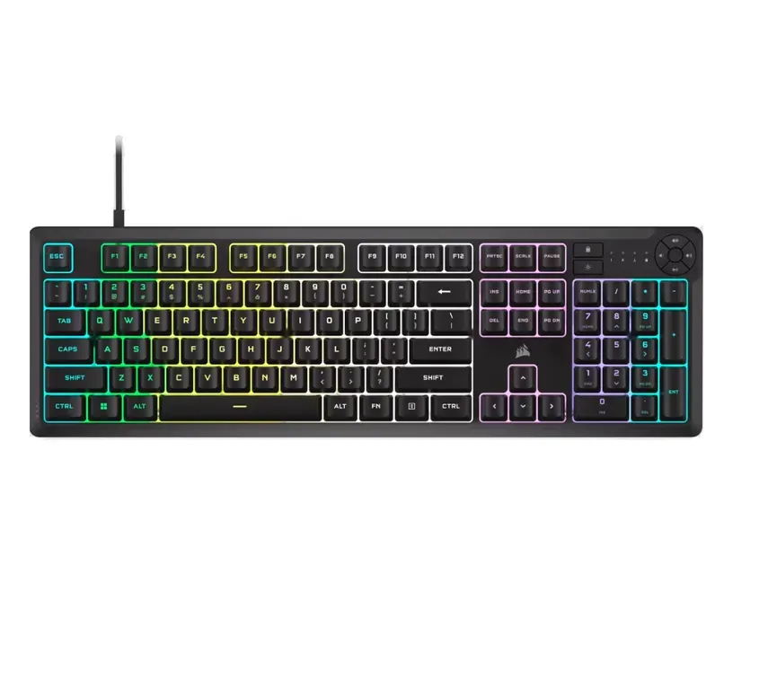 Teclado Corsair K55 CORE RGB Membrana 1-0416978