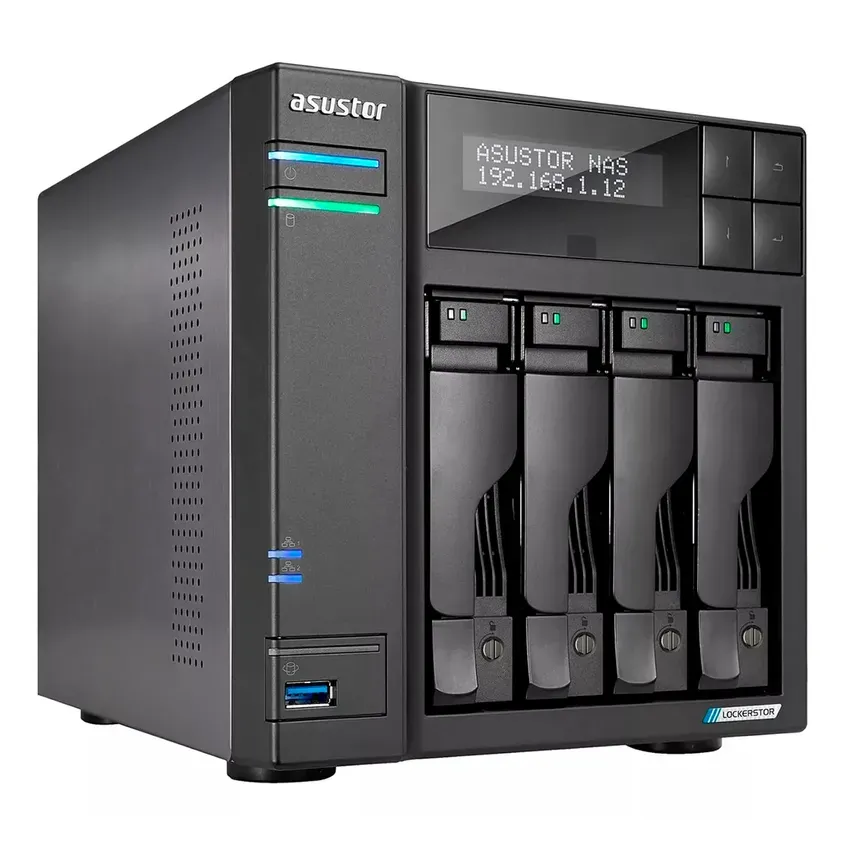 Almacenamiento Asustor Lockerstor 4 Gen2 AS6704T - servidor NAS 2-AU0011