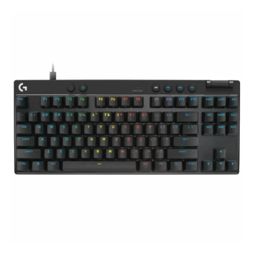 Teclado Logitech PRO X TKL Rapid Black 920-013131