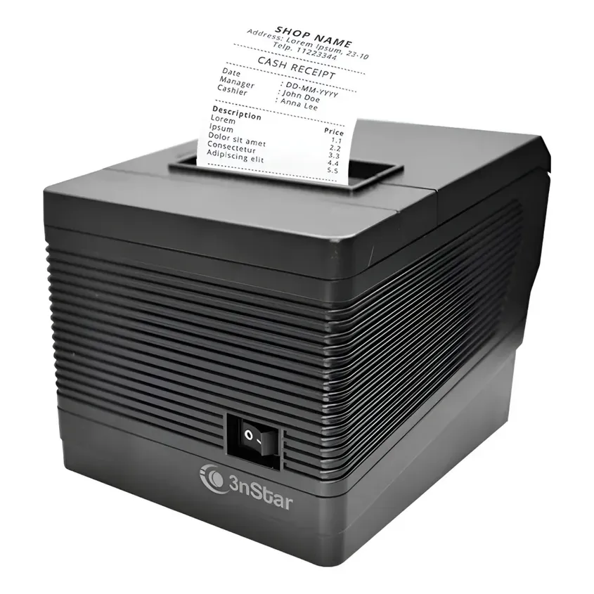 Impresora Termica De Recibos 3nstar RPT008 LAN+USB+Serial 80mm Negro 2-3N0023