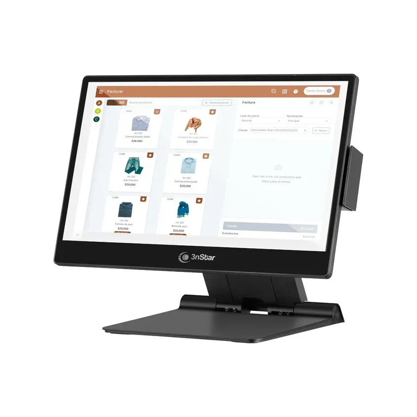 All In One Touch 3nstar 15.6" I5 8GB 240SSD Negro BT Wifi Sin Sistema Operativo 2-3N0035