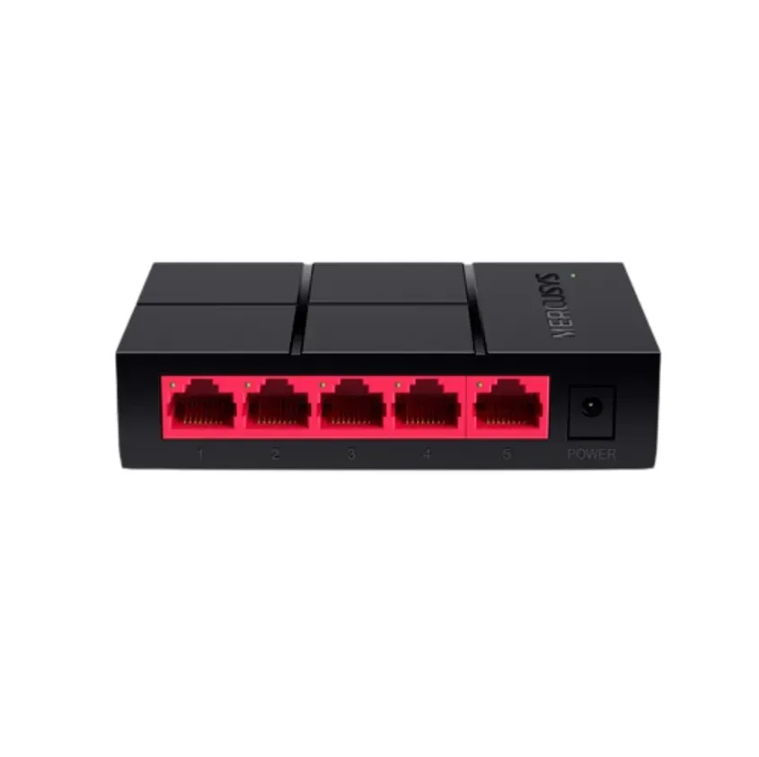 Switch Gigabit 5 Puertos Mercusys Mini Desktop Ms105g