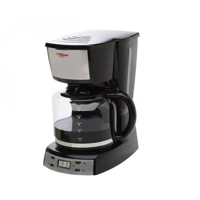 LILIANA CAFETERA CON TIMER SMARTY CROMADO 4-104439