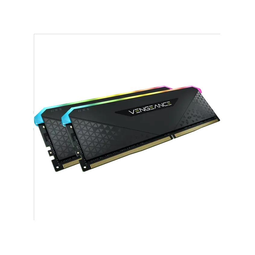 Memoria Ram UDIMM CORSAIR VENGEANCE 32GB DDR4 3200Mhz C16 1.35V (2x16GB) - Black RGB