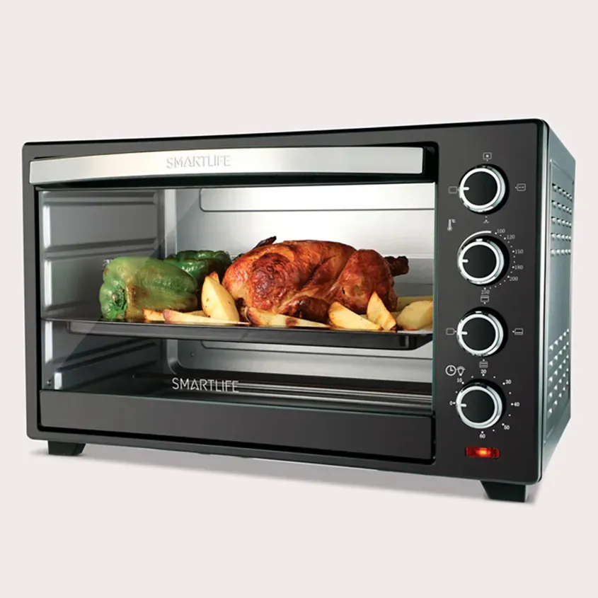 Horno Eléctrico con Conveccion y Spiedo Smartlife SL1012 50L 6-5649
