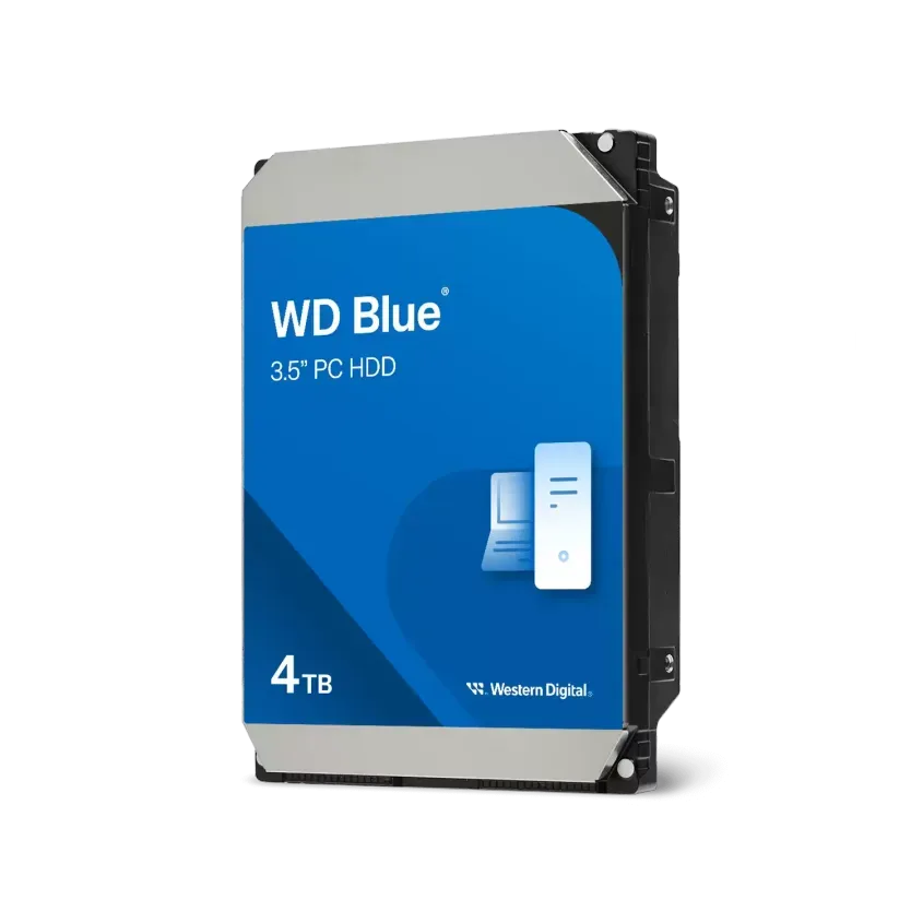 Disco Interno HDD WESTERN DIGITAL Blue 4TB 3.5" SATA 3.0 5400rpm