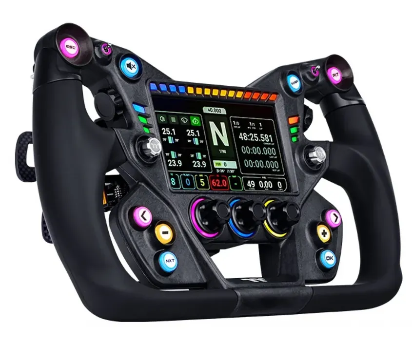 SIMULADOR THERMALTAKE VOLANTE PREMIUM XRW-G1 GT PANTALLA TOUCH DISPLAY 4-123099