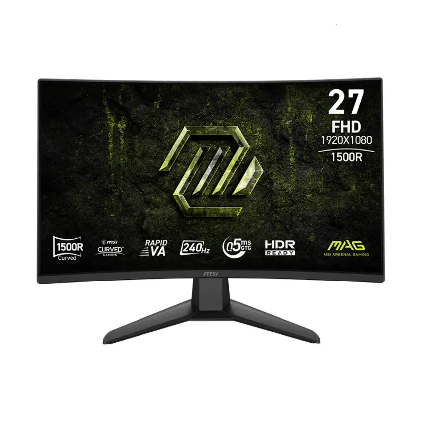 Monitor Gamer MSI 27" MAG 274CF FHD Rapido VA 240Hz 0.5ms 2xHDMI + 1xDP (II) 1-0418767