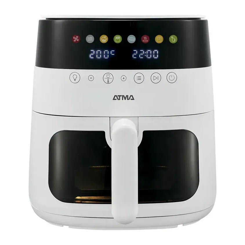 Freidora De Aire Atma 8 Litros 1750W Visor Tactil Blanco FR248AWP