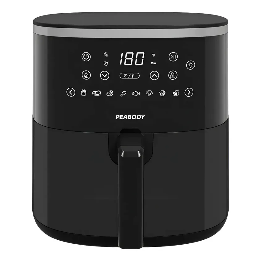 Freidora de Aire Peabody 5,2 L 1500 W digital PE-AFW520N
