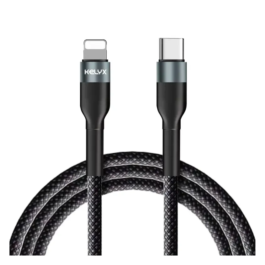 Cable Kelyx Magnetico USB Type C a Lightning 27W 1mt