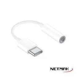 Adaptador USB Tipo C a Audio Miniplug 3.5mm Chip Digital