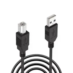 Cable USB 2.0 p/ Impresora x 3 Mts. Intco A10USB-2.0-3M