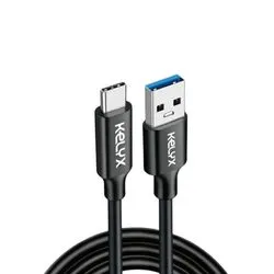 Cable Kelyx Usb 3.2 A Tipo C 3a 60w 1mt Kl-typec-60w-1m