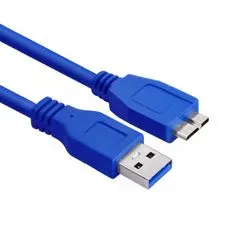 Cable USB 3.0 para Disco Duro Externo Micro-B 1,5m Intco 09-038