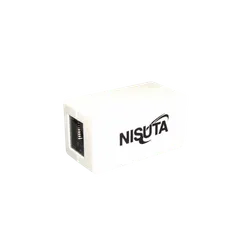 Union RJ45 Hembra Hembra Cat5 10/100Mbps Nisuta NSUNRJ45