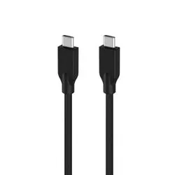 Cable USB-C Tipo C Macho-Macho PD60W 3A 150Cm Genius ASSY Negro ACC-C2CC