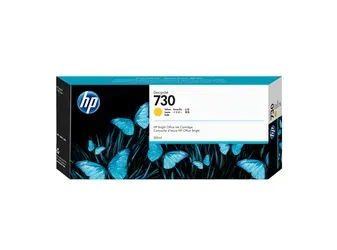 Cartucho Original P2V70A HP 730 300-ml Yellow Ink Cartridge