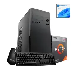 PcCombo Kelyx AMD Ryzen 3-3200G 8Gb M.2 256G Win 11 Home Original