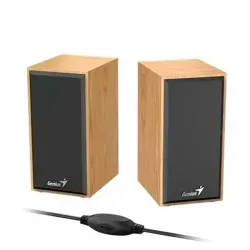 Parlante Genius Sp-hf180 6w Usb Pine Wood 1-0417589