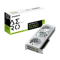 Placa de video VGA Gigabyte GeForce RTX 5060 AERO OC 8G White