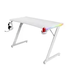 ESCRITORIO TRUST GXT709W LUMINUS RGB WHITE 4-121107