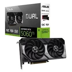 PLACA DE VIDEO ASUS DUAL RTX 5060TI 16GB EVO OC